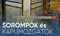 Sorompók és kapumozgatók