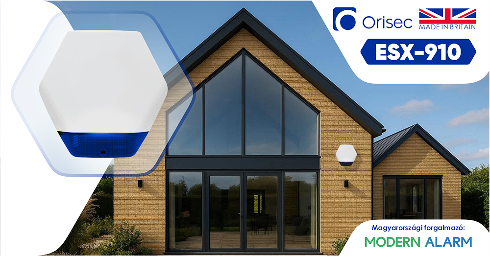 Orisec kültéri hang- és fényjelző