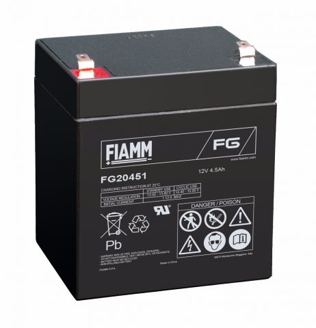 Fiamm 12V/4,5Ah    FG20451 akkumulátor (1592)