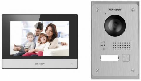 Hikvision DS-KIS703-P kaputelefon szett (27165)