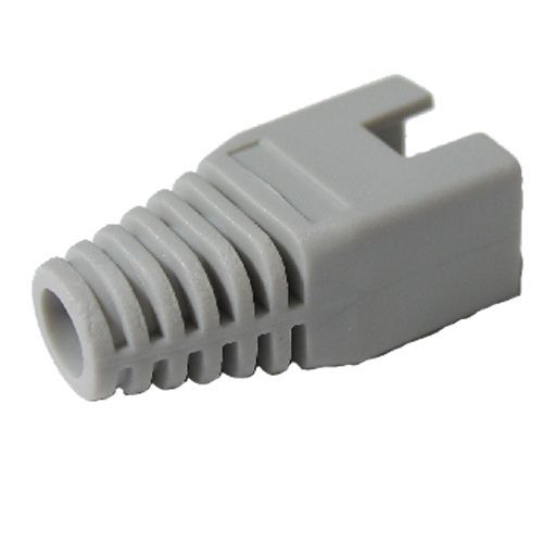 EXW RJ45 U/FTP gumi szürke törésgátló (3102)