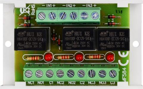 Pulsar AWZ528 relé modul (30751)