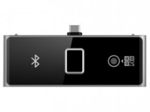 Hikvision DS-KAB673-FBQR Bluetooth-ujjlenyomat-QR olvasó modul (31924)