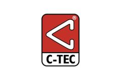 C-TEC CA456A/B huroktáplált hang/fényjelzős aljzat (34630)