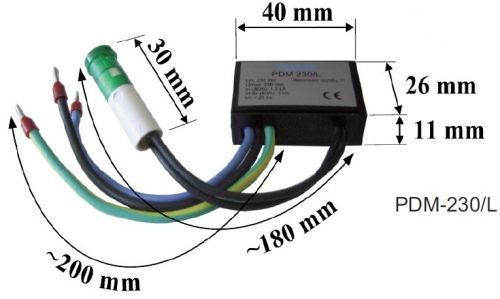 PDM 230/L túlfeszültség védelem (3666)