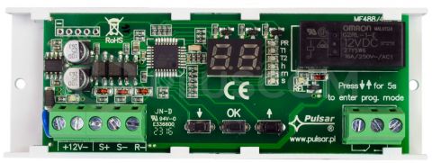 Pulsar AWZ516 időzítő relémodul (3717)