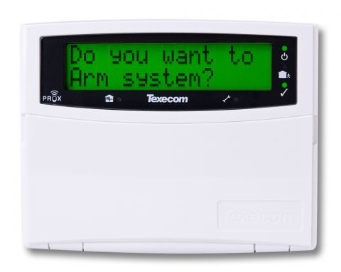 Texecom Premier LCDLP Iconic  (DD-0167) kezelőegység (3813)
