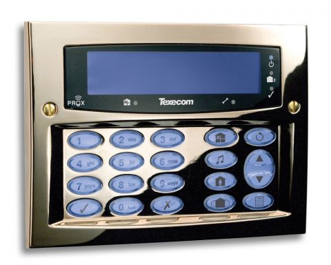 Texecom Premier  Elite FMK Polished Brass DBD-0122 kezelőegység (3815)