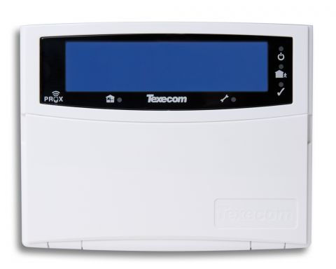 Texecom Premier Elite LCDLP Blue LED DBD-0185 kezelőegység (3824)