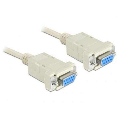 Delock Null modem kábel 5m kábel (36218)
