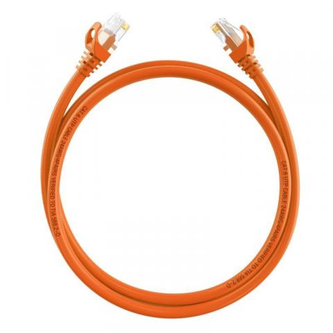 Hikvision DS-1NP6UEC0 orange 0.5m patch kábel (39016)