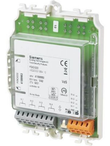 Siemens FDCIO222 Címezhető modulok(4325 )