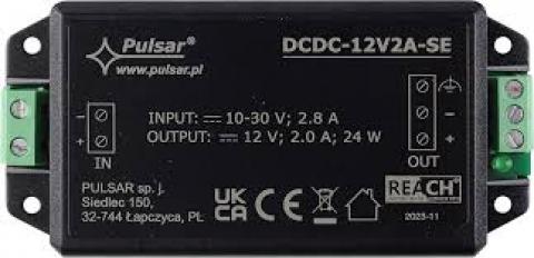 Pulsar DCDC-12V2A-SE feszültség átalakító (41330)