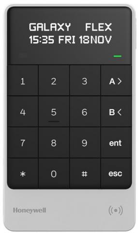 Honeywell Galaxy LCD MK9 keyprox (CP061-00-01) kezelőegység (41465)