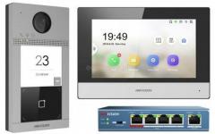 Hikvision DS-KIS604-S(D) kaputelefon szett ( 43548) Hikvision DS-KIS604-S(D) kaputelefon szett ( 43548)