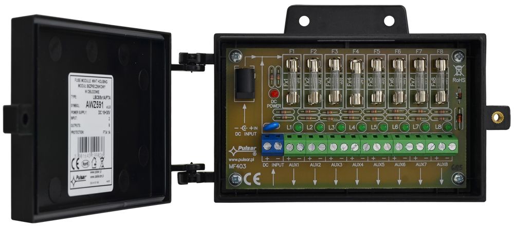 Pulsar AWZ591 biztosíték modul (9036)