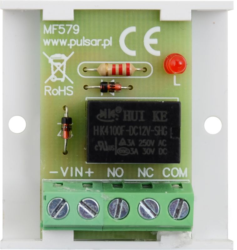 Pulsar AWZ612 relé modul (9049)