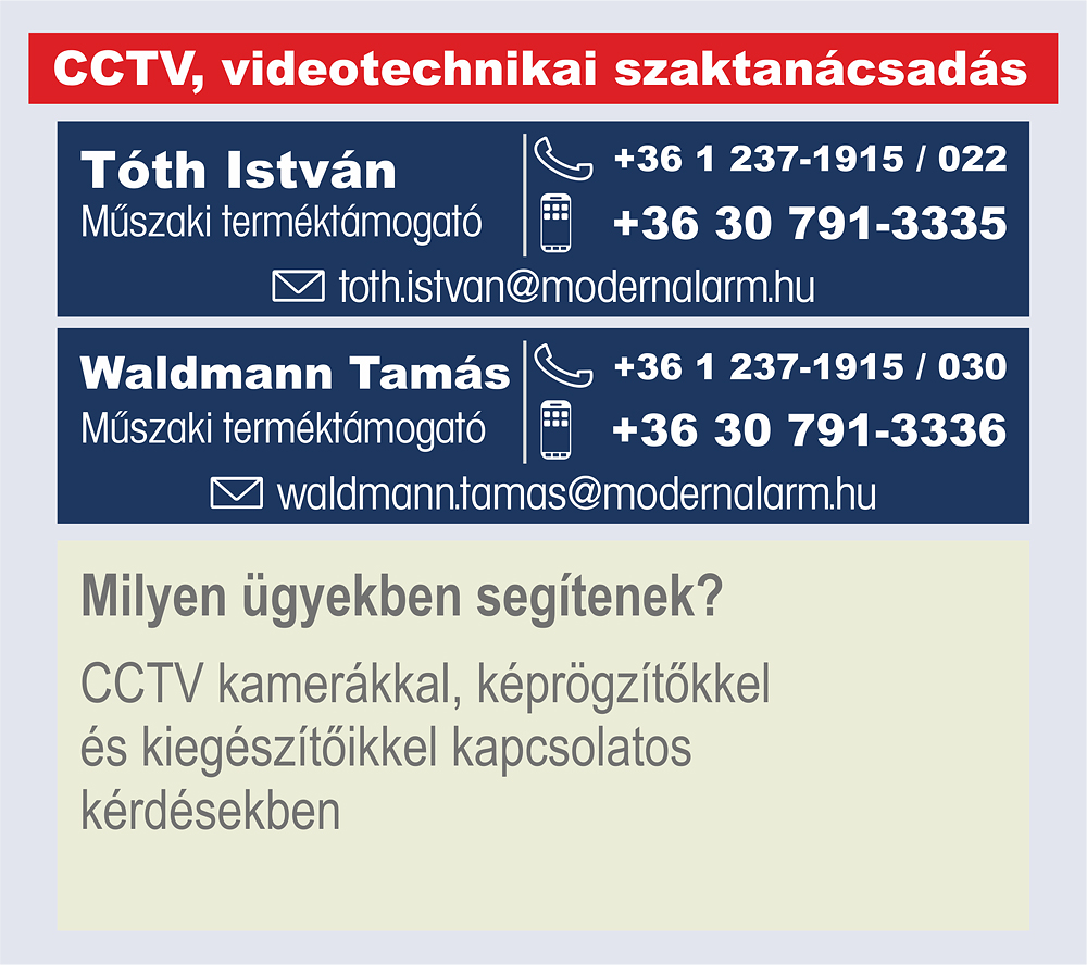 Elérhetőségeink Modern Alarm Kft.