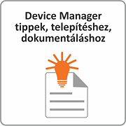 Wisenet Device manager tippek, telepítéshez, dokumentáláshoz
