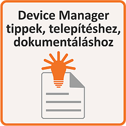 Wisenet Device manager tippek, telepítéshez, dokumentáláshoz