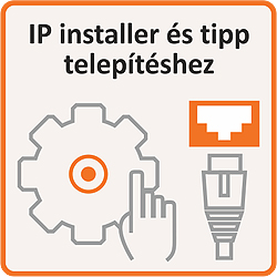 Wisenet IP installer és tipp telepítéshez