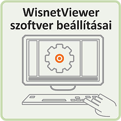 Wisenet Smart Viewer szoftver beállításai